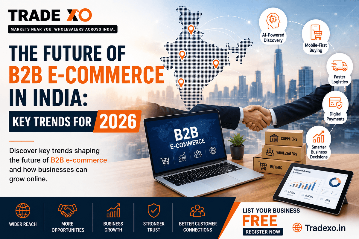 The Future of B2B E-commerce in India: Key Trends for 2026